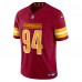 Игровая джерси Daron Payne Washington Commanders Nike Vapor F.U.S.E. Limited - Burgundy