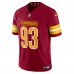 Игровая джерси Jonathan Allen Washington Commanders Nike Vapor F.U.S.E. Limited - Burgundy