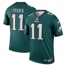 Игровая джерси A.J. Brown Philadelphia Eagles Nike Legend - Midnight Green