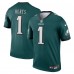 Игровая джерси Jalen Hurts Philadelphia Eagles Nike Legend - Midnight Green