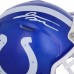 Jonathan Taylor Indianapolis Colts Autographed Fanatics Authentic Riddell Flash Alternate Speed Mini Helmet - Signed in White Ink