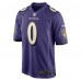 Игровая джерси Roquan Smith Baltimore Ravens Nike Team - Purple