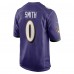 Игровая джерси Roquan Smith Baltimore Ravens Nike Team - Purple