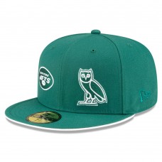 Бейсболка New York Jets New Era Green OVO x NFL 59FIFTY