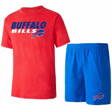 Поло Buffalo Bills Cutter & Buck Forge Tonal Stripe Tailored Fit - Royal
