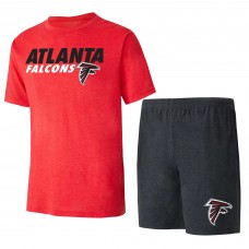 Пижама Atlanta Falcons Concepts Sport Black/Red Meter