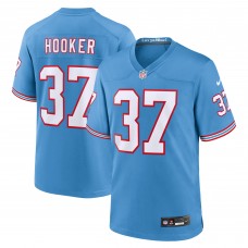 Игровая джерси Amani Hooker Tennessee Titans Nike Oilers Throwback Player Game - Light Blue