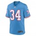 Игровая джерси Earl Campbell Tennessee Titans Nike Oilers Throwback Retired - Light Blue