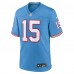 Игровая джерси Nick Westbrook-Ikhine Tennessee Titans Nike Oilers Throwback Player Game - Light Blue