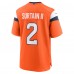 Игровая джерси Patrick Surtain II Denver Broncos Nike Game - Orange