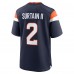 Игровая джерси Patrick Surtain II Denver Broncos Nike Alternate Game - Navy