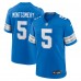 Игровая джерси David Montgomery Detroit Lions Nike Game - Blue