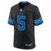 Игровая джерси Detroit Lions David Montgomery Nike Black 2nd Alternate Game