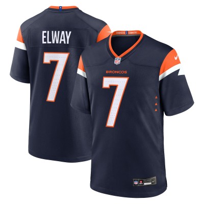 Игровая джерси John Elway Denver Broncos Nike Alternate Retired Player Game - Navy