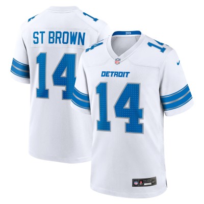 Игровая джерси Amon-Ra St. Brown Detroit Lions Nike Game - White