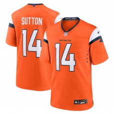 Игровая джерси Courtland Sutton Denver Broncos Nike Game - Orange