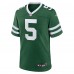 Игровая джерси Garrett Wilson New York Jets Nike Game - Legacy Green