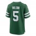 Игровая джерси Garrett Wilson New York Jets Nike Game - Legacy Green