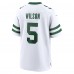 Игровая джерси Garrett Wilson New York Jets Nike Game - Legacy White