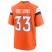 Игровая джерси Javonte Williams Denver Broncos Nike Game - Orange