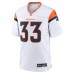 Игровая джерси Javonte Williams Denver Broncos Nike Mile High Collection Game - White