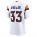 Игровая джерси Javonte Williams Denver Broncos Nike Mile High Collection Game - White