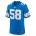 Игровая джерси Penei Sewell Detroit Lions Nike Game - Blue