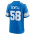 Игровая джерси Penei Sewell Detroit Lions Nike Game - Blue