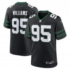 Игровая джерси Quinnen Williams New York Jets Nike Alternate Game - Legacy Black