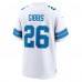 Игровая джерси Jahmyr Gibbs Detroit Lions Nike Game - White