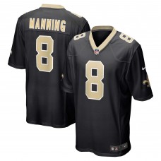 Игровая джерси New Orleans Saints Archie Manning Nike Black Retired Player Game