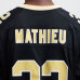 Игровая джерси Tyrann Mathieu New Orleans Saints Nike Game - Black