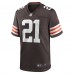 Игровая джерси Denzel Ward Cleveland Browns Nike Game - Brown