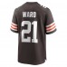 Игровая джерси Denzel Ward Cleveland Browns Nike Game - Brown