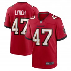 Игровая джерси John Lynch Tampa Bay Buccaneers Nike Retired Player Game - Red