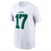 Футболка с номером Garrett Wilson New York Jets Nike Legacy - White