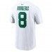 Футболка с номером Aaron Rodgers New York Jets Nike Legacy - White