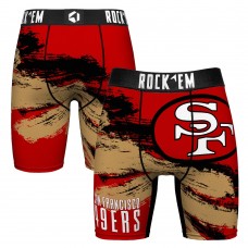 Трусы San Francisco 49ers Rock Em Socks Gridiron Classic Paints