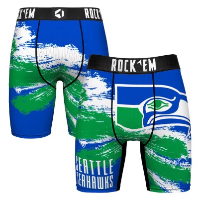 Трусы Seattle Seahawks Rock Em Socks Gridiron Classic Paint