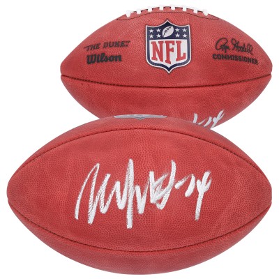 Marshawn Lynch Seattle Seahawks Autographed Fanatics Authentic Duke Full Color Football