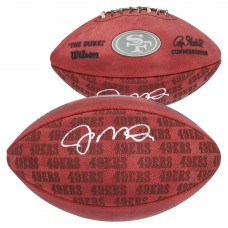 Joe Montana San Francisco 49ers Autographed Fanatics Authentic Duke Showcase Football