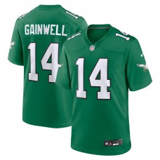 Kenneth Gainwell Philadelphia Eagles Nike Alternate Game Jersey - Kelly Green