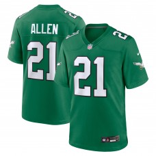 Игровая джерси Eric Allen Philadelphia Eagles Nike Alternate Game - Kelly Green