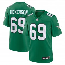 Игровая джерси Landon Dickerson Philadelphia Eagles Nike Alternate Game - Kelly Green