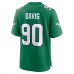 Игровая джерси Jordan Davis Philadelphia Eagles Nike Alternate Game - Kelly Green