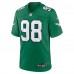 Игровая джерси Jalen Carter Philadelphia Eagles Nike Alternate Game - Kelly Green