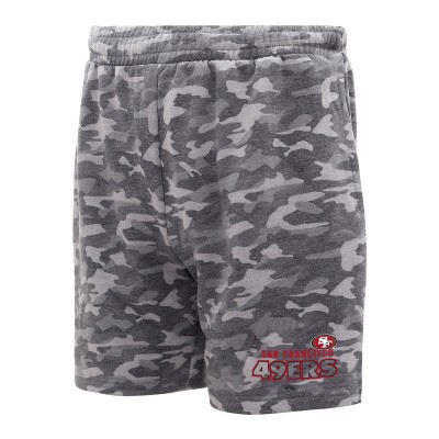 Шорты San Francisco 49ers Concepts Sport Biscayne Camo - Charcoal