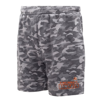 Шорты Cincinnati Bengals Concepts Sport Biscayne Camo - Charcoal