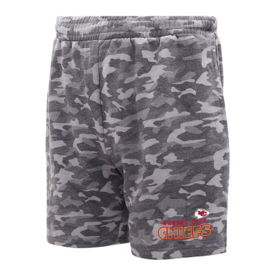 Шорты Kansas City Chiefs Concepts Sport Biscayne Camo - Charcoal