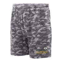 Шорты Green Bay Packers Concepts Sport Biscayne Camo - Charcoal